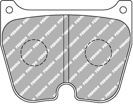 Přední brzdová destička Ferodo Racing DS3000 FRP3113R FORD FOCUS I DAW DBW