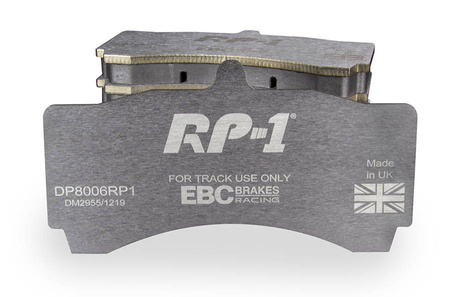 DP8006RP1 - Sada závodních brzdových destiček Série RP-1 Racing EBC Brakes
