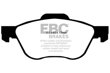 DP1376 - Sada brzdových destiček Série ULTIMAX2 EBC Brakes