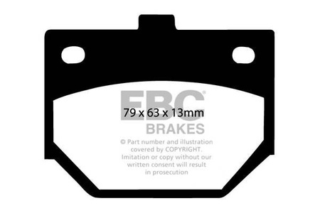 DP329 - Sada brzdových destiček Série ULTIMAX2 EBC Brakes