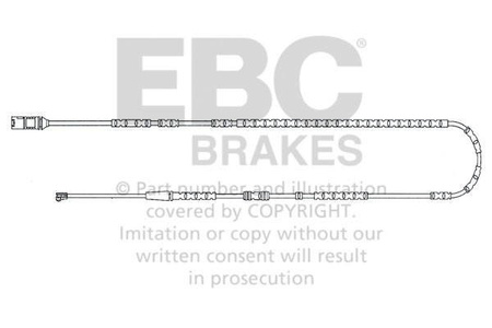 EFA145 - Snímač opotřebení brzdových destiček EBC Brakes