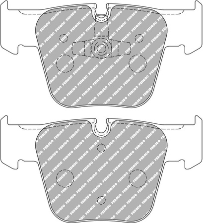 Přední brzdová destička Ferodo Racing DS2500 FCP4412H MERCEDES W221 C216 C216
