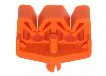 Dvojitá spona / držák brzdové hadice