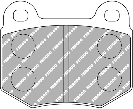Přední brzdová destička Ferodo Racing DS3000 FCP448R ALFA ROMEO 75 90 GTV SZ OPEL Kadett C Rekord C 