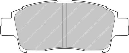 Přední brzdová destička Ferodo Racing DS2500 FCP1368H TOYOTA Vios Yaris