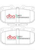 Přední brzdové destičky DBA Brake Pads Street Performance ECE R90 certified Hawk HB178x.564 - DB1170SP MITSUBISHI 3000 GTO NISSAN Aust NZ 180SX 200SX S14 300ZX GZ32 Z32 Silvia S14 S15 Skyline R32 R33 R34 SUBARU Impreza 22B GB270 Prodrive P1 TOYOTA Yaris