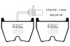 DP81513RP1 - Sada závodních brzdových destiček Série RP-1 Racing EBC Brakes