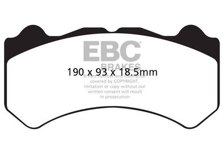 DP81983RPX - Sada závodních brzdových destiček Série RP-X Racing EBC Brakes