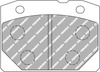 Přední brzdová destička Ferodo Racing DSUNO FCP96Z LADA 1200 1300 1500 1600 Nova Riva Toscana,