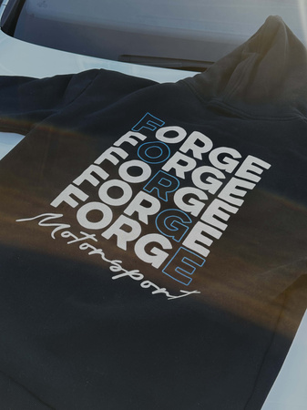 Forge Motorsport Crossword Word Mikina s kapucí