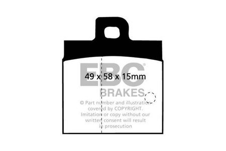 DP192 - Sada brzdových destiček Série ULTIMAX2 EBC Brakes