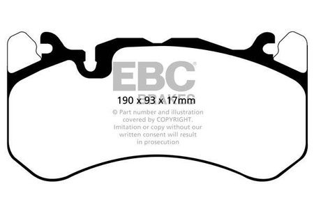 DP52081NDX - Sada brzdových destiček Série BLUESTUFF NDX EBC Brakes