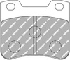 Přední brzdová destička Ferodo Racing DS2500 FCP535H CITROEN AX Saxo PEUGEOT 106,