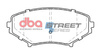 Přední brzdové destičky DBA Brake Pads Street Series Ceramic - DB1513SS MAZDA RX8