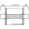 Uniwersalny tłumik owalny Powersprint Short Box