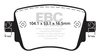 DP32201C - Sada brzdových destiček Série REDSTUFF EBC Brakes