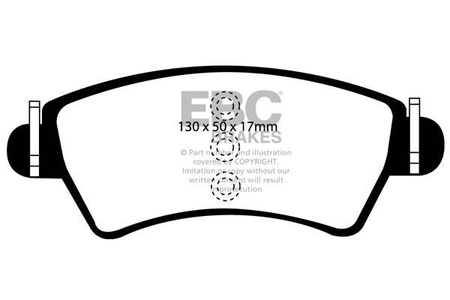 DP1234 - Sada brzdových destiček Série ULTIMAX2 EBC Brakes
