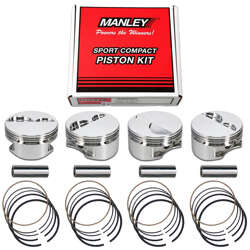 Sada pístů Manley pro Mitsubishi 2.0L 4G63 85.00mm B 1.248 CH -17.00cc 618000CE-4