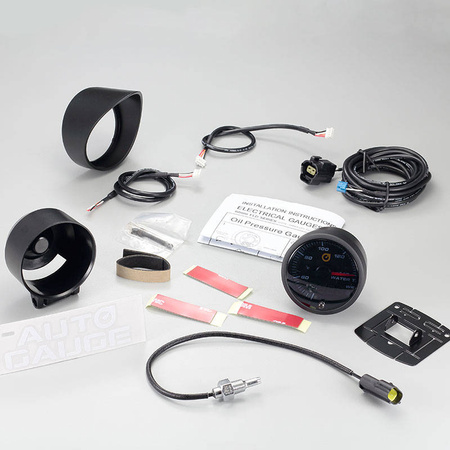 Indikátor Auto Gauge teplota vody - VAROVÁNÍ LED