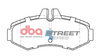 Přední brzdové destičky DBA Brake Pads Street Series Semi-metallic - DB1986SS MERCEDES-BENZ V-Class V200 V220 TD V230 V280 Vito