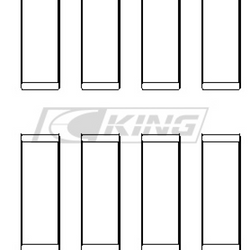 Obal ložiska ojnice King FORD/MAZDA DURATEC 121CI 2.0L 16V - CR4515XP