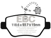 DP32258C - Sada brzdových destiček Série REDSTUFF EBC Brakes