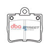 Zadní brzdové destičky DBA Brake Pads Street Series Ceramic - DB1418SS MERCEDES-BENZ C-Class W202 C180 C200 C220 D C230 C250