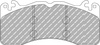 Přední brzdová destička Ferodo Racing DS2500 FCP4711H AUDI A6 Avant 4G5 C7 4GD FORD Mustang MERCEDES AMG GT C190 W205,
