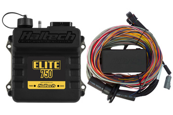 Haltech Elite 750 + Premium Uni Wire-in Harn Kit 2,5 m - HT-150604