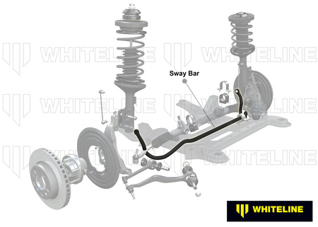 Přední kyvná tyč 30mm - BHF62XZ Vauxhall VXR8 E GEN Maloo