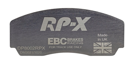 DP8002RPX - Sada závodních brzdových destiček Série RP-X Racing EBC Brakes