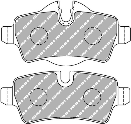 Zadní brzdová destička Ferodo Racing DS1.11 FCP1975W MINI R50,R53 R55 R56 R57 CLUBMAN CLUBVAN Convertible Coupe R58 Roadster R59,