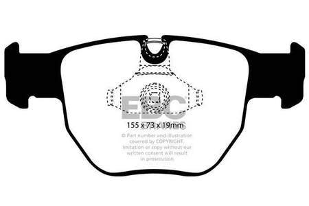 DP41463R - Sada brzdových destiček Série YELLOWSTUFF EBC Brakes