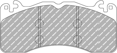 Přední brzdová destička Ferodo Racing DS2500 FCP4711H AUDI A6 Avant 4G5 C7 4GD FORD Mustang MERCEDES AMG GT C190 W205,