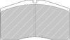 Přední brzdová destička Ferodo Racing DS1.11 FRP3042W PORSCHE 993