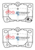 Zadní brzdové destičky DBA Brake Pads Street Series Ceramic - DB1854SS LEXUS GS300 GS430 GS450h GS460 IS200D IS220D IS250