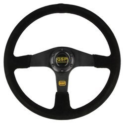 QSP 3paprsková semišová řídítka 380mm plochá