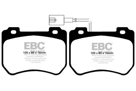 DPX2074 - Sada brzdových destiček Série ULTIMAX2 EBC Brakes