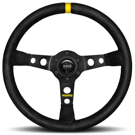Semišový volant MOMO Model 07