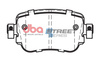 Zadní brzdové destičky DBA Brake Pads Street Series Ceramic - DB15009SS AUDI A1 8X GB Q3 8U quattro S1 SEAT Alhambra 7N Leon 5F X-PERIENCE SKODA Octavia 5E VOLKSWAGEN Caddy Alltrack Life Maxi Polo AW Sharan