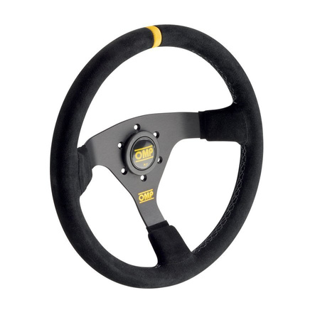 Semišový volant OMP WRC