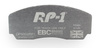 DP8002RP1 - Sada závodních brzdových destiček Série RP-1 Racing EBC Brakes