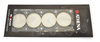 Athena Těsnění hlavy Peugeot 1.6L 16V TU5JP4 TH.1,4MM D.80,5MM
