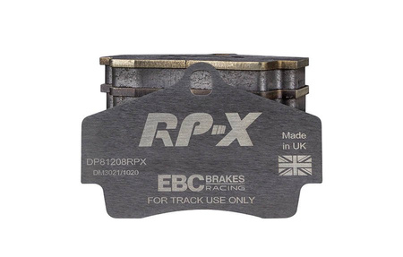 DP81208RPX - Sada závodních brzdových destiček Série RP-X Racing EBC Brakes