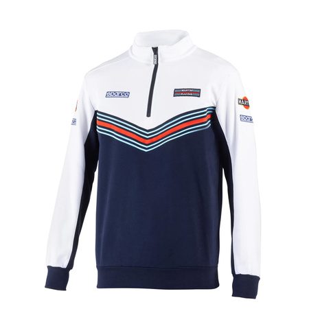 Sparco MARTINI RACING Mikina s polovičním zipem