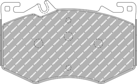 Přední brzdová destička Ferodo Racing DS2500 FRP3166H MERCEDES W177 Saloon V177 CLA C118 X118 GLA H247 GLB X247