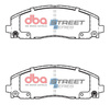 Přední brzdové destičky DBA Brake Pads Street Series Ceramic - DB15038SS CHRYSLER UK Grand Voyager USA FIAT Freemont JEEP Wrangler JL LANCIA