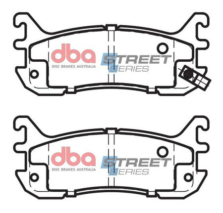 Zadní DBA brzdové destičky Street Series Ceramic - DB1283SS