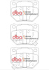 Zadní brzdové destičky DBA Brake Pads Xtreme Performance ECE R90 certified Hawk HB179x.630 - DB1220XP NISSAN Aust NZ 300ZX GZ32 Z32 Skyline R32 R33 R34 SUBARU Impreza 22B GB270 Prodrive P1