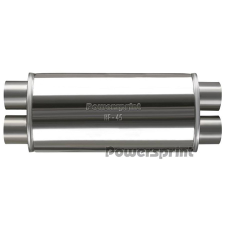 Uniwersalny tłumik owalny X Powersprint HF-45